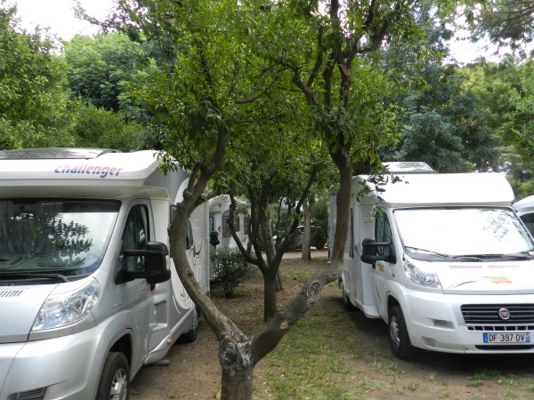 Camping Zeus Pompeii, Italy - Motorhome Voyager