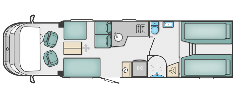 Swift Kontiki 675 - review - Motorhome Voyager